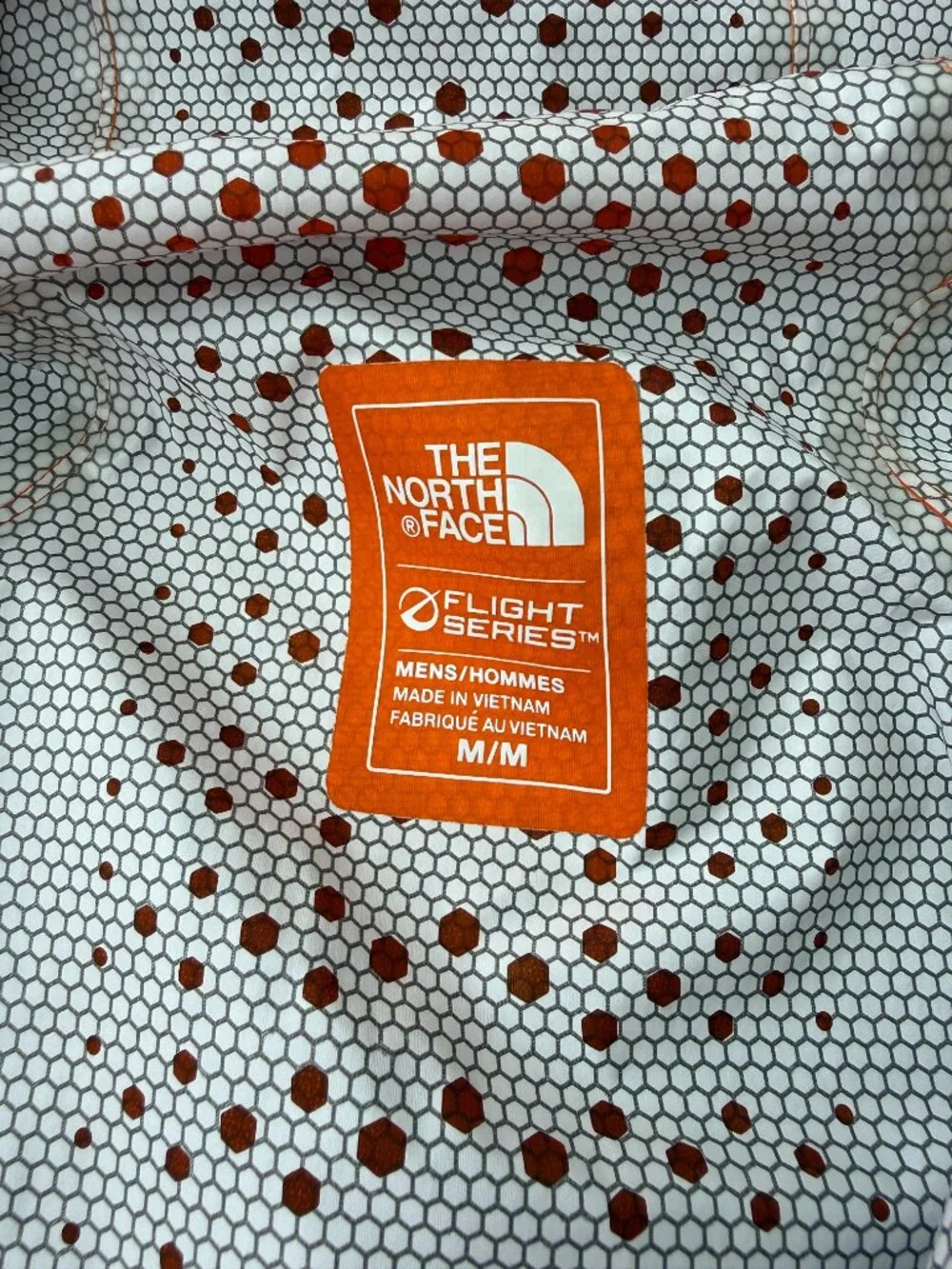 North Face Flight Series Fuse Jacket Men's Medium Windbreaker UltraLight Orange